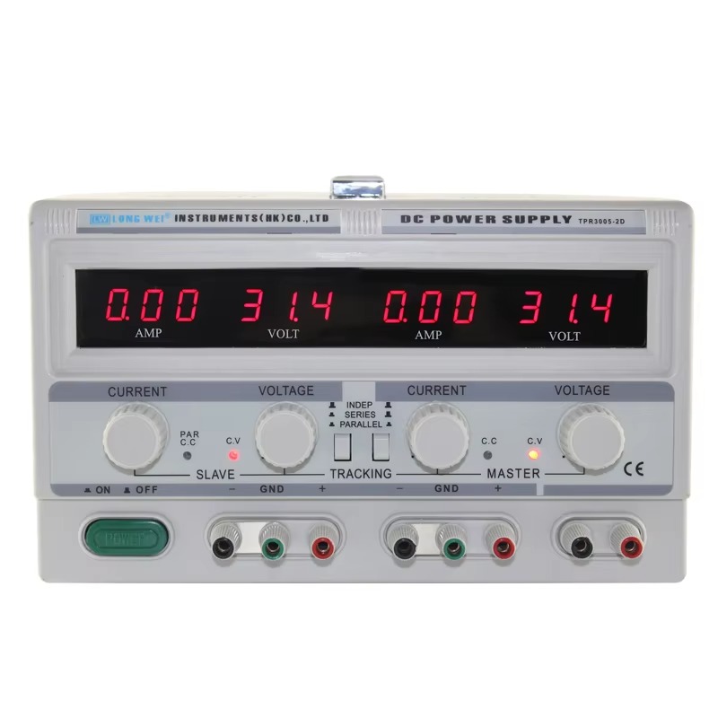 Linear Lab Power Supply Adjustable - TPR-3005-2D Tweekanaals verstelbare lineaire stroombron 30V