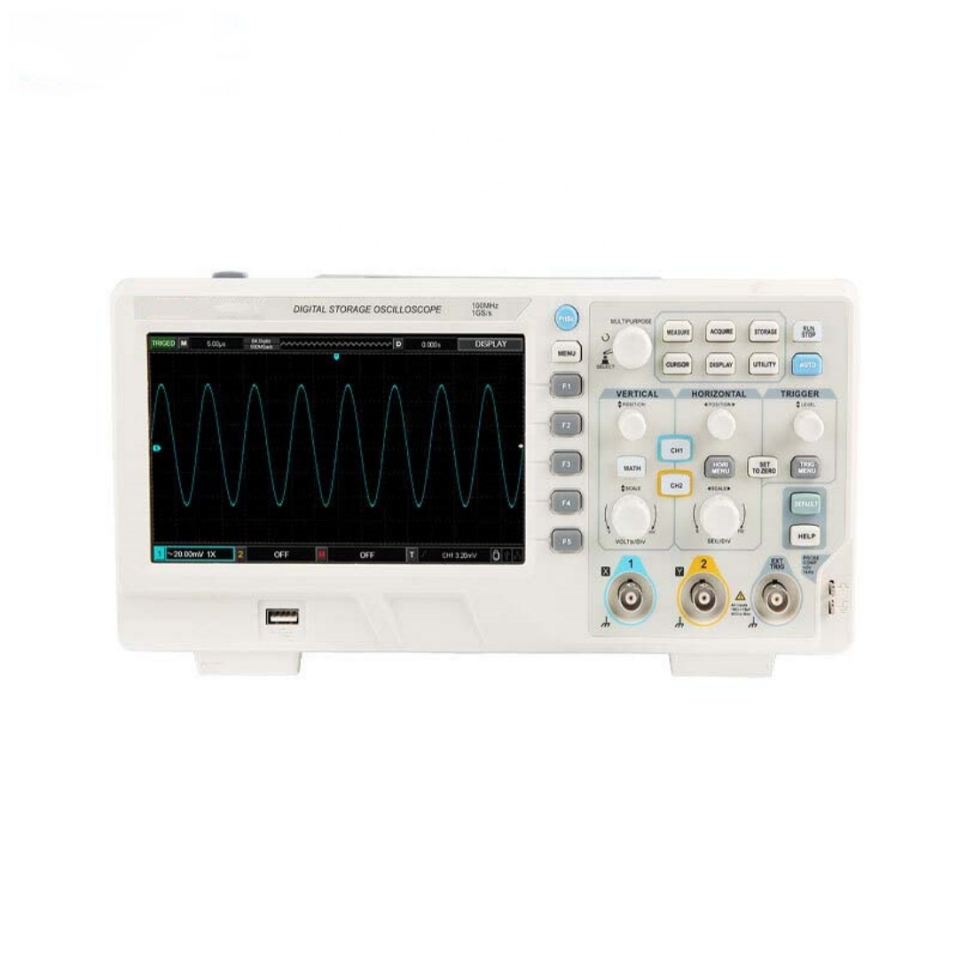 Digital Storage Oscilloscope 100Mhz - 100 MHz 2-kanaals digitale opslag-oscilloscoop UNIT
