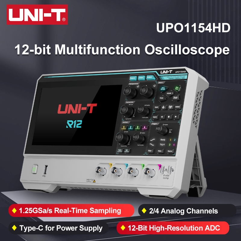 UNI-T UPO1154HD UPO1082HD Osci - Signal Generator Spectrum Analyzer recensie en prijs