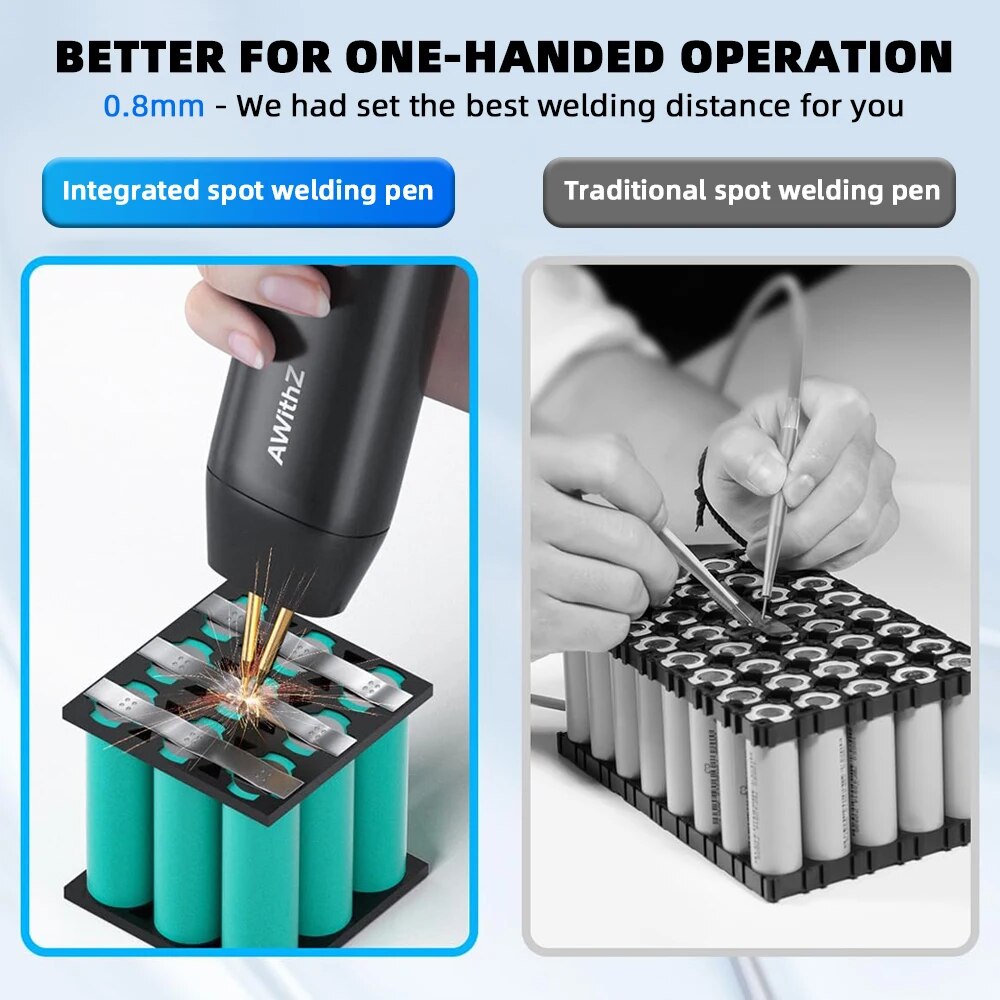 Awithz Draagbare Batterij Punt - Spot Welder 18650 Battery Pack recensie en prijs